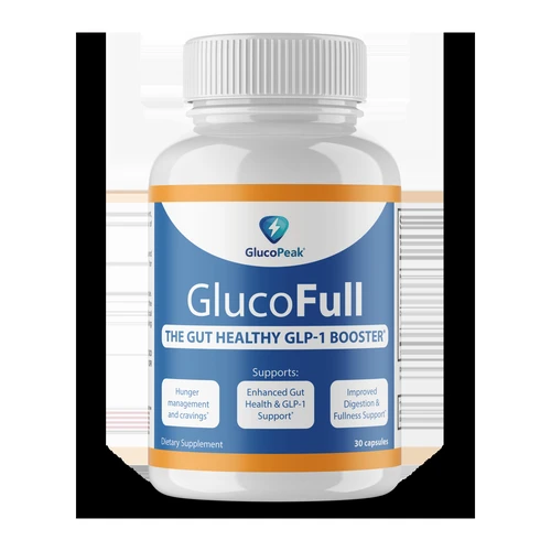 GlucoPeak supplement bottle